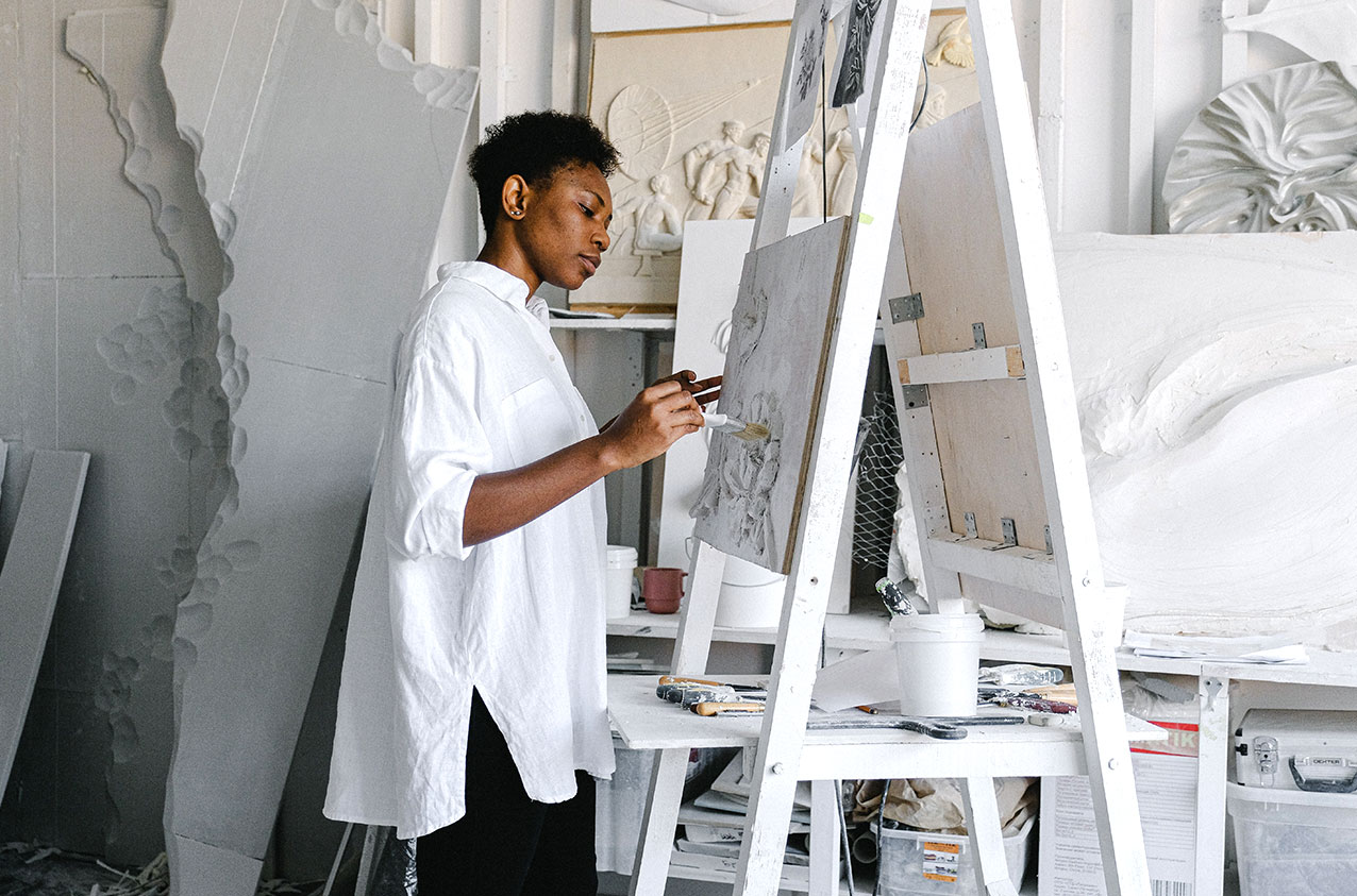 Woman painting info-6